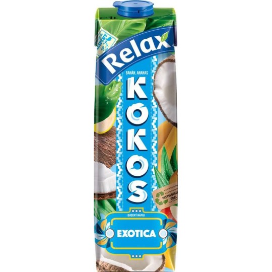 Relax Exotica Kokos - ananas - banán 1l