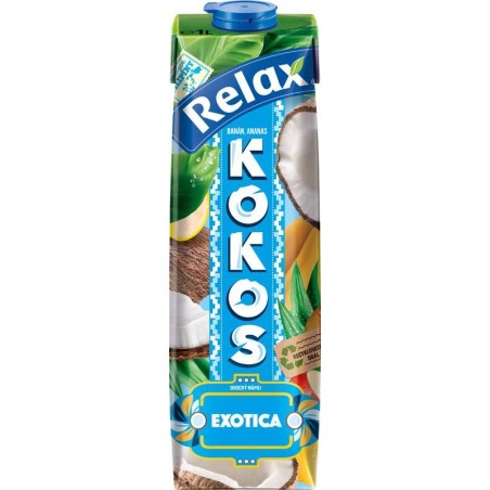 Relax Exotica Kokos - ananas - banán 1l