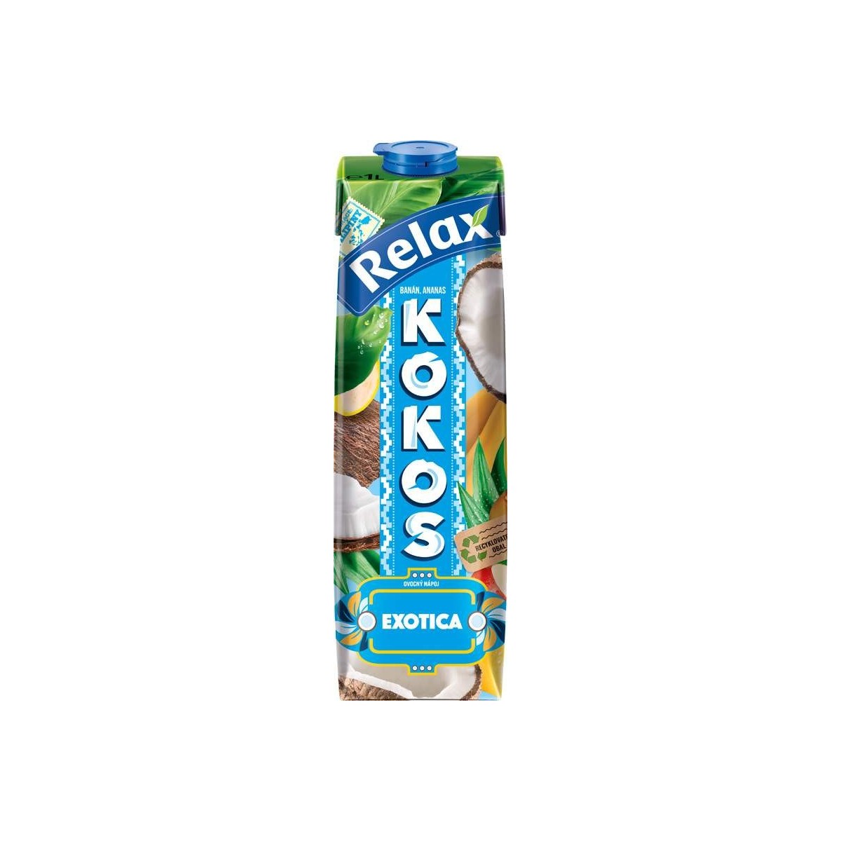 Relax Exotica Kokos - ananas - banán 1l