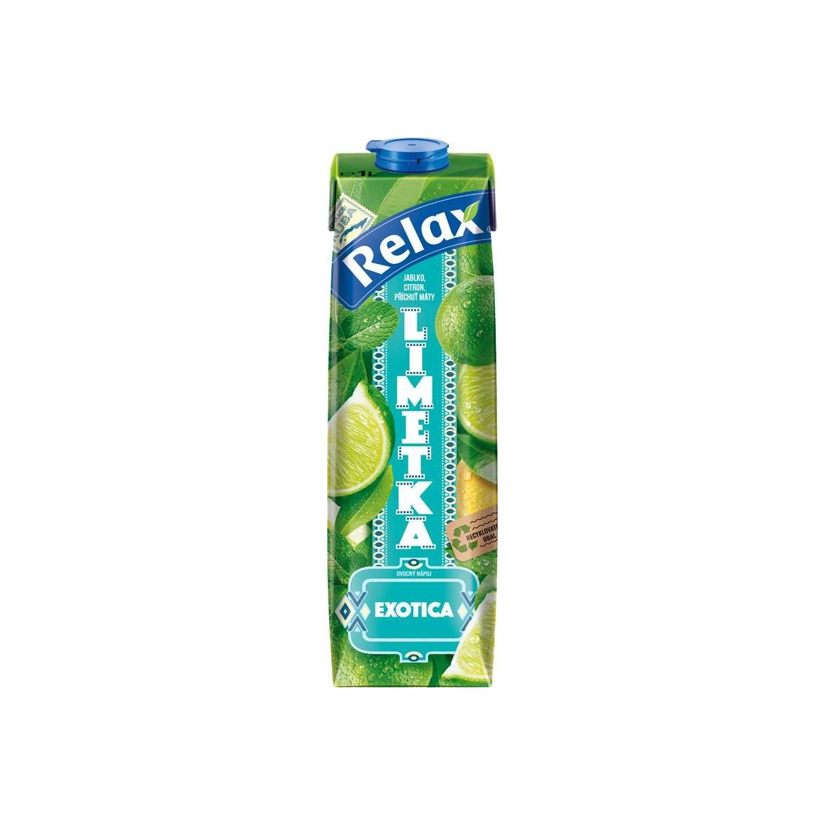 Relax Exotica Limetka - jablko - citron 1l