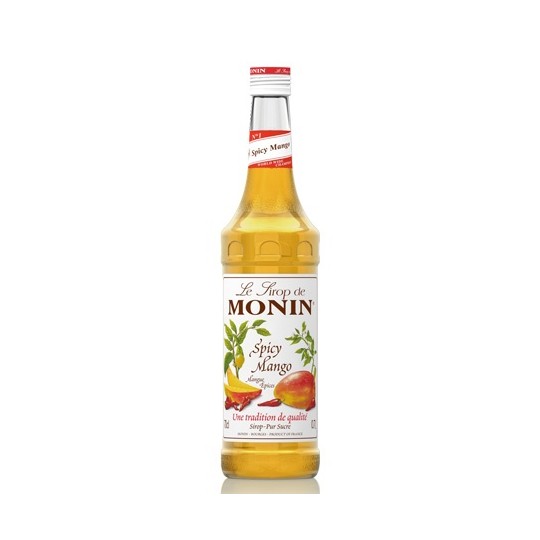 Monin Mango spicy - mangový kořeněný sirup 0,7l