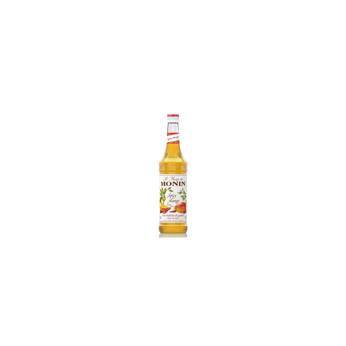 Monin Mango spicy - mangový kořeněný sirup 0,7l