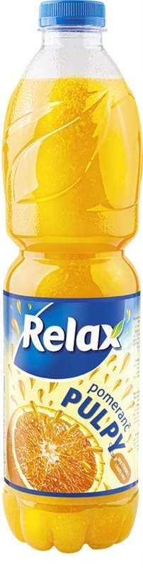Relax Pulpy pomeranč 1,5l - PET