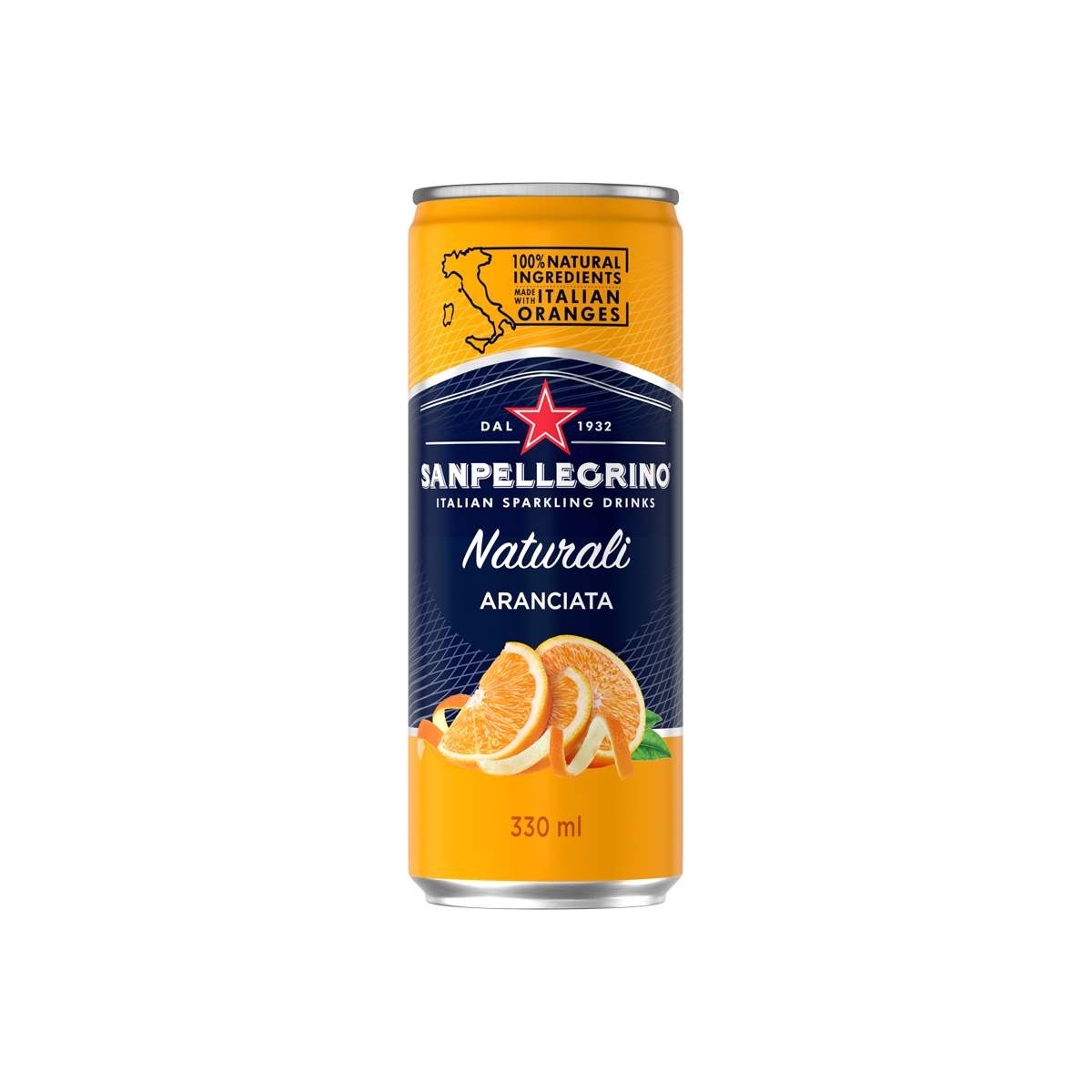 San Pellegrino Aranciata 0,33l plech