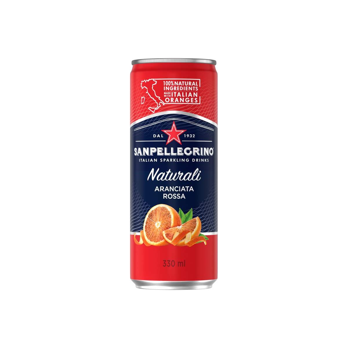 San Pellegrino Aranciata Rossa 0,33l plech