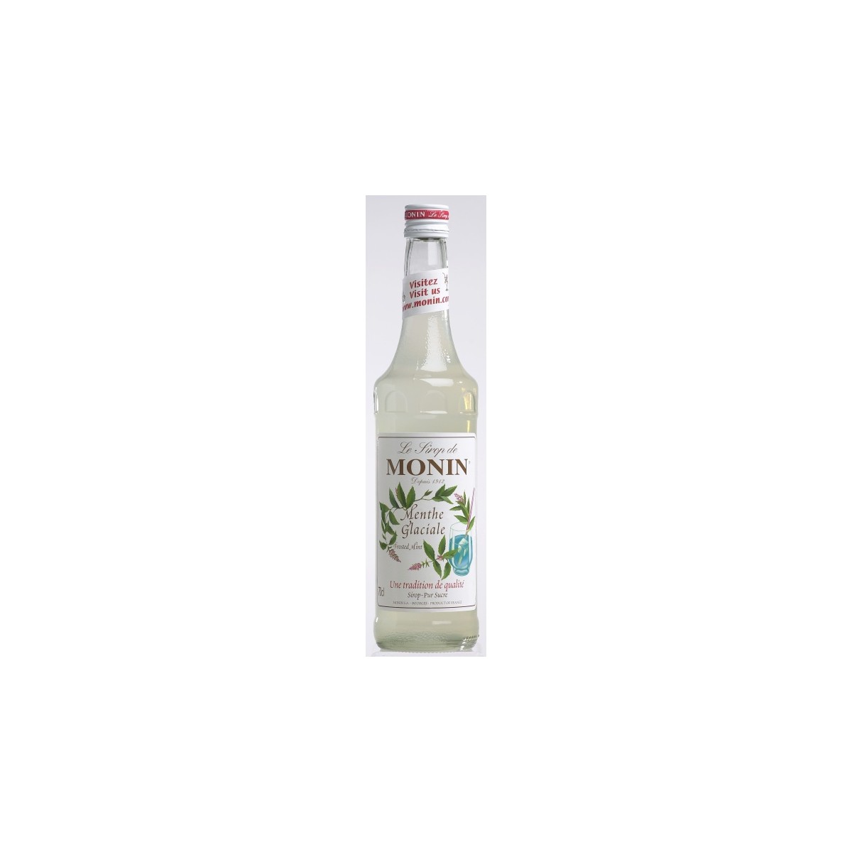 Monin Menthe glaciale - sirup z ledové máty 0,7l