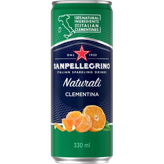 San Pellegrino Clementina 0,33l plech