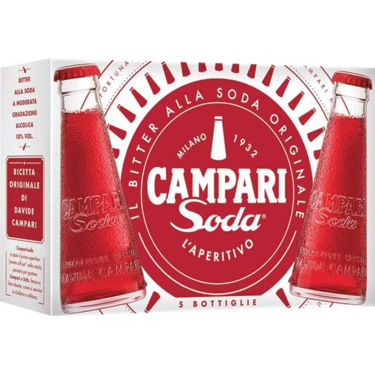 Campari Soda 5x 0,098l