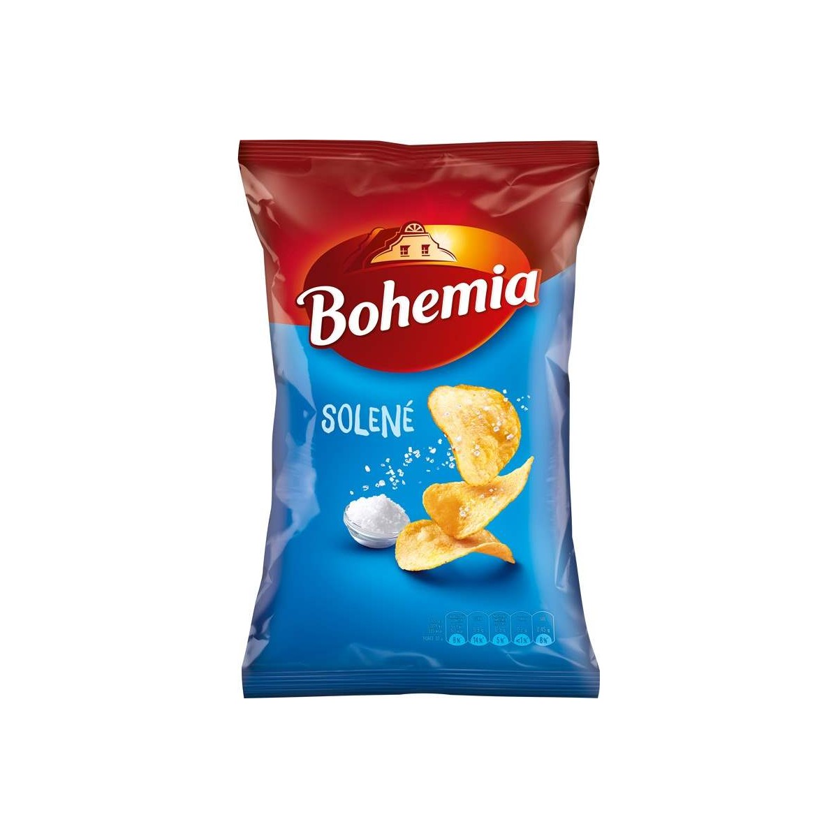 Bohemia chips solené 130g