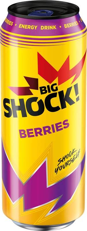 Big Shock! Berries 0,5l plech