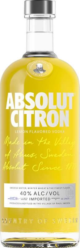 Absolut vodka Citron 1l