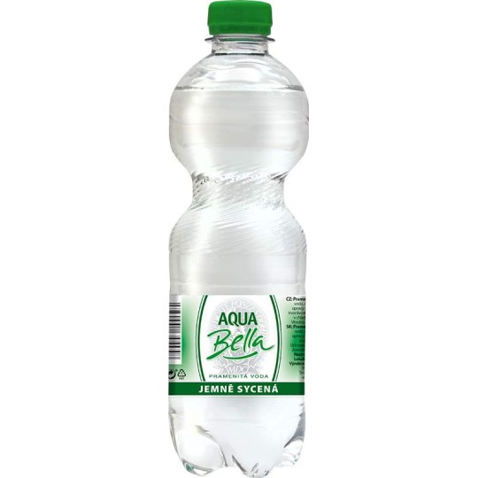 Aqua Bella jemně perlivá 0,5l - PET