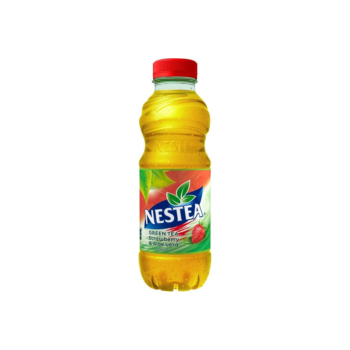 Nestea zelený čaj jahoda & aloe vera 0,5l - PET