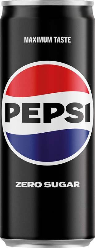 Pepsi max 0,33l - plech
