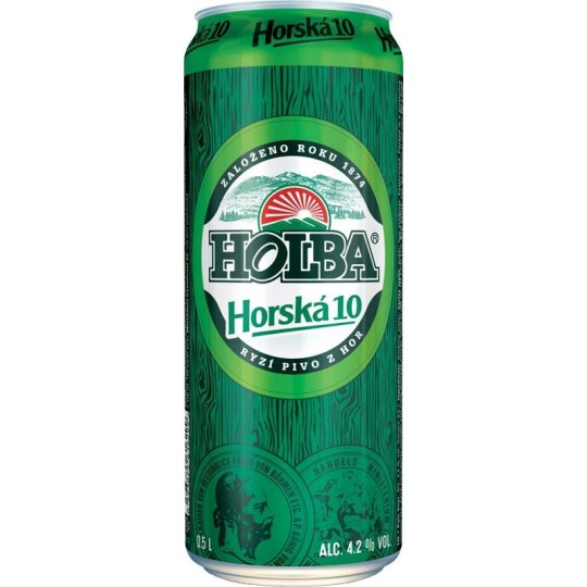 Holba Horská 10 - 0,5l - plech