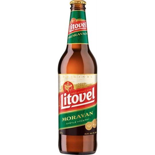 Litovel Moravan 0,5l - sklo