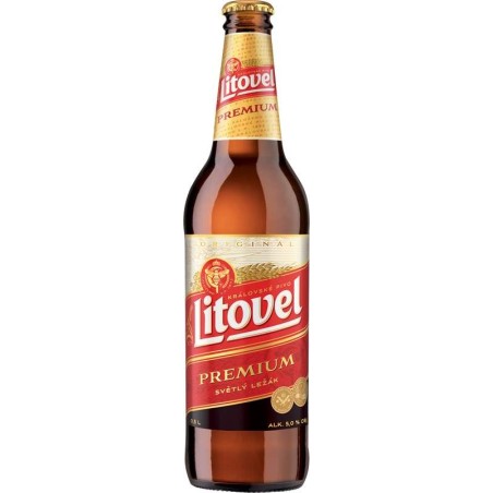 Litovel Premium Světlý ležák 0,5l - sklo