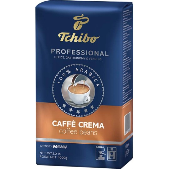 Tchibo Professional 100% Arabica Caffé Crema 1kg - zrno