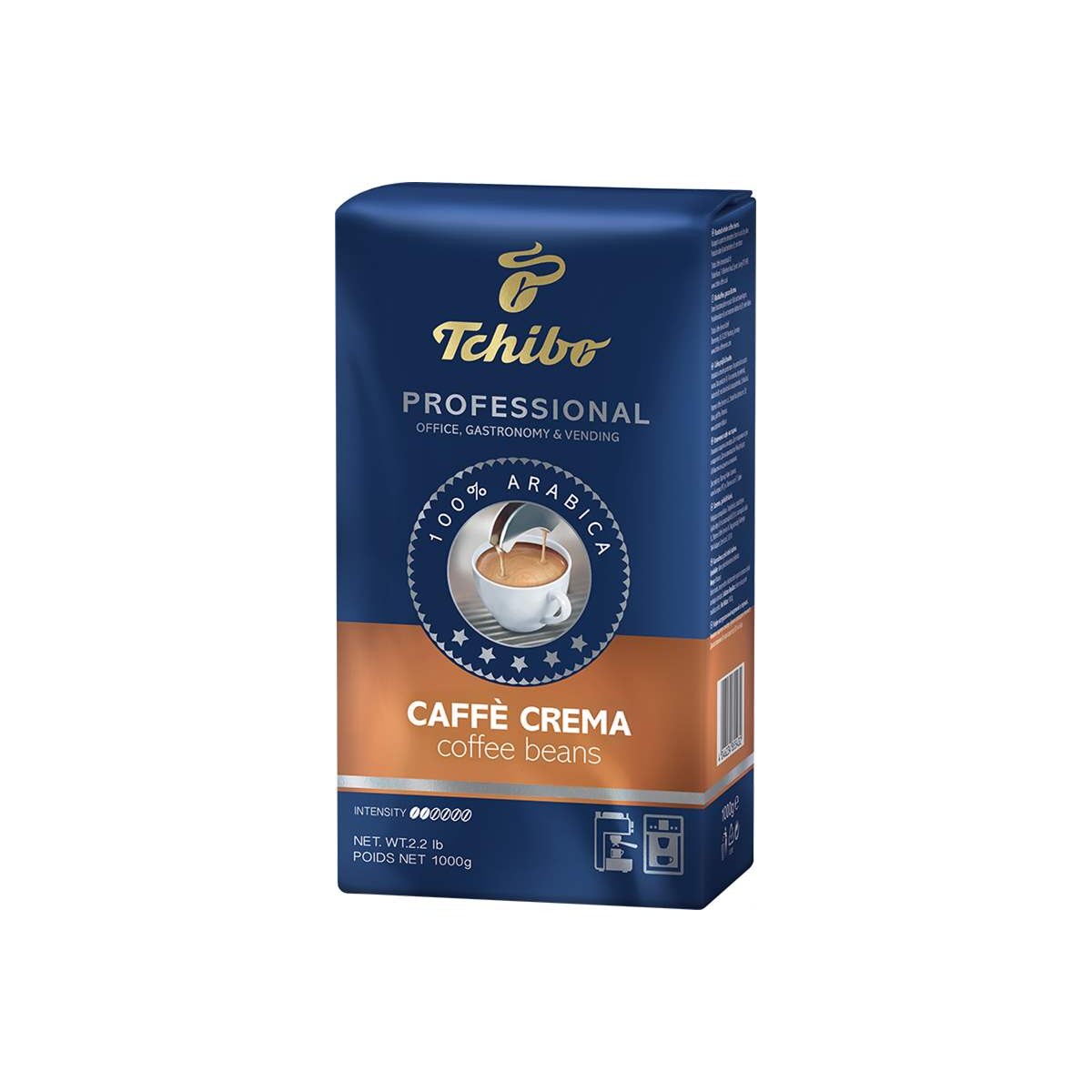 Tchibo Professional 100% Arabica Caffé Crema 1kg - zrno