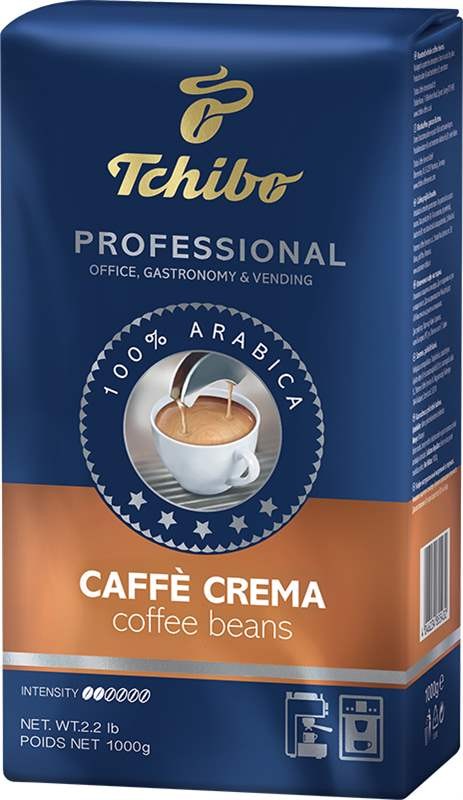 Tchibo Professional 100% Arabica Caffé Crema 1kg - zrno