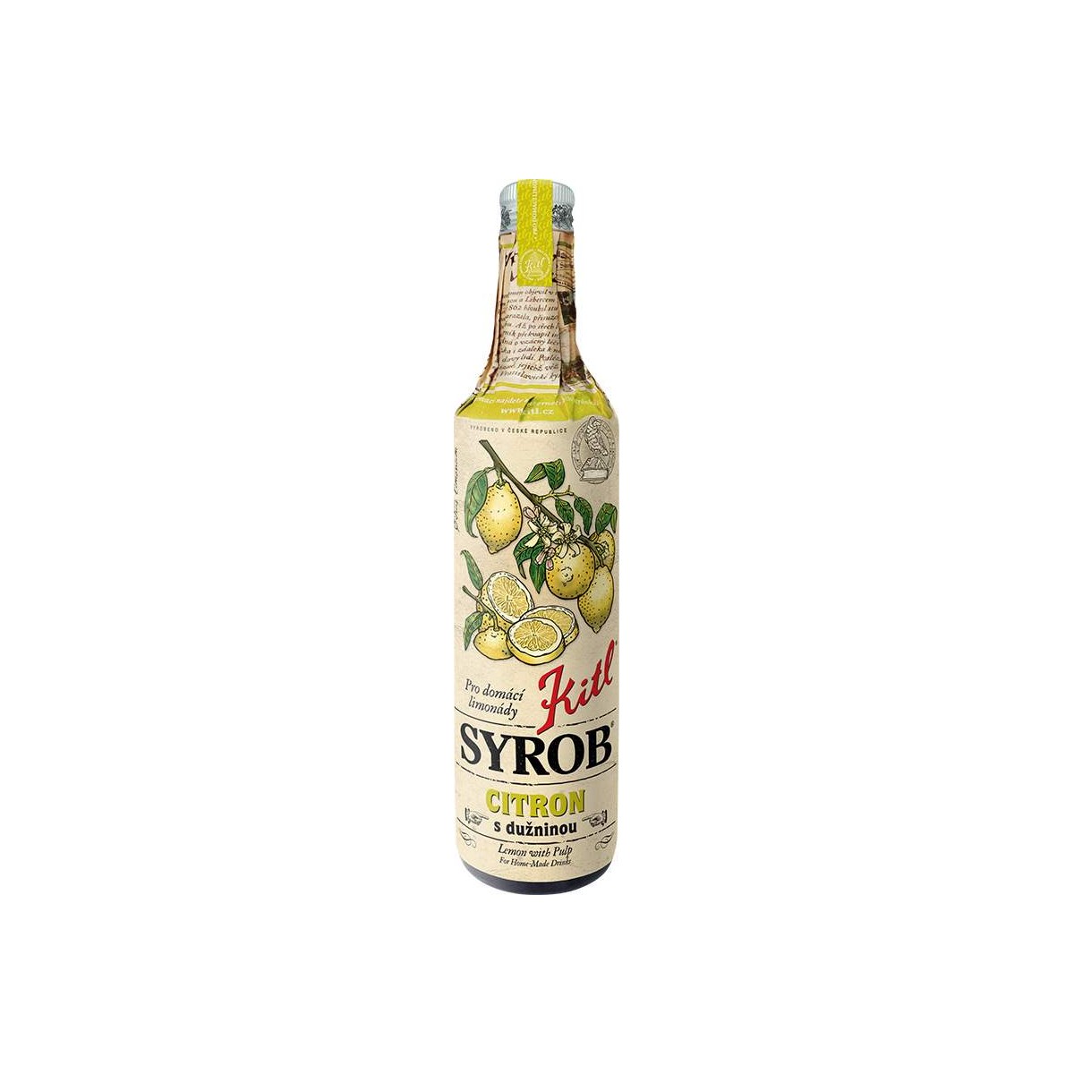 Kitl Syrob Citron s dužninou 0,5l