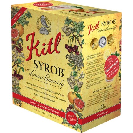 Kitl Syrob Grapefruit s dužninou 5l