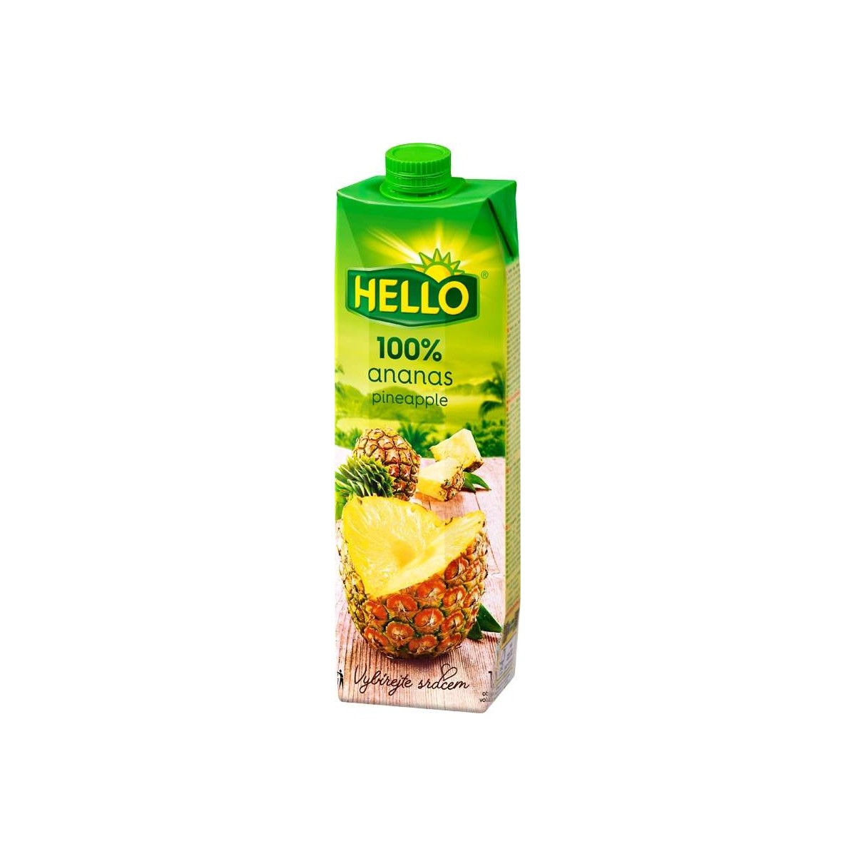 Hello ananas 100% 1l