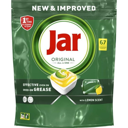 Jar Original Lemon tablety do myčky 67 ks