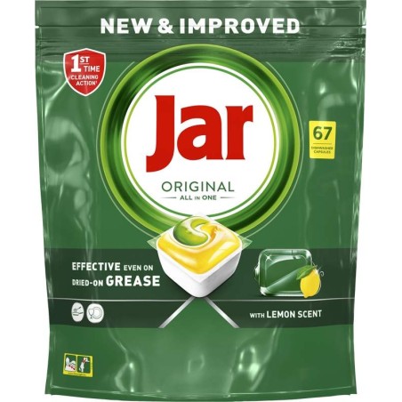 Jar Original Lemon tablety do myčky 67 ks