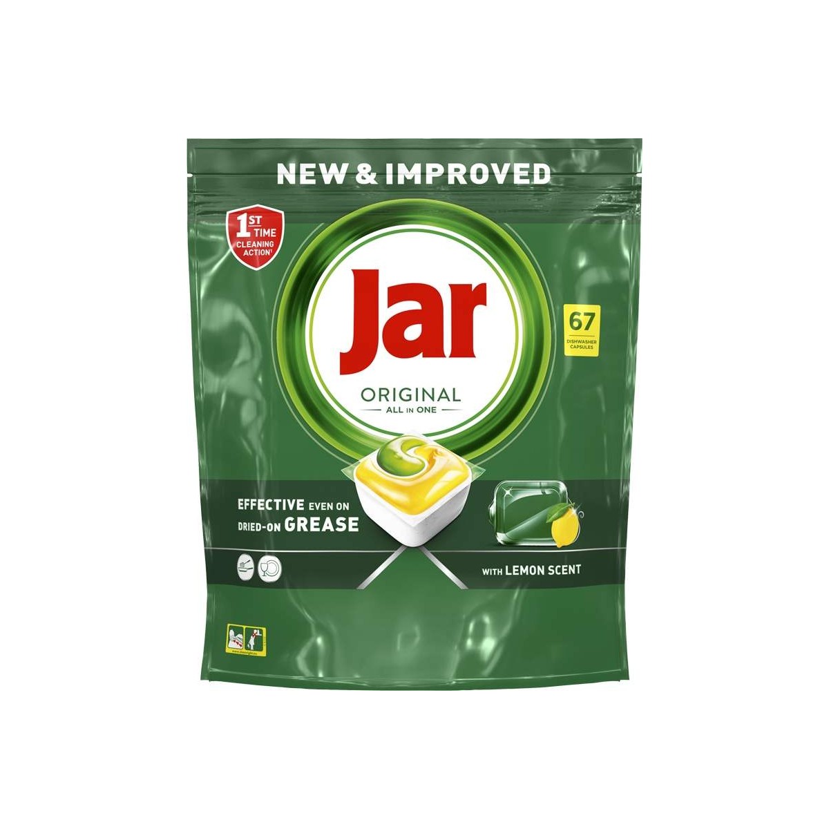 Jar Original Lemon tablety do myčky 67 ks