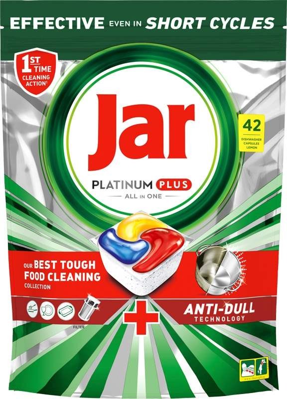 Jar Platinum Plus tablety do myčky 42 ks