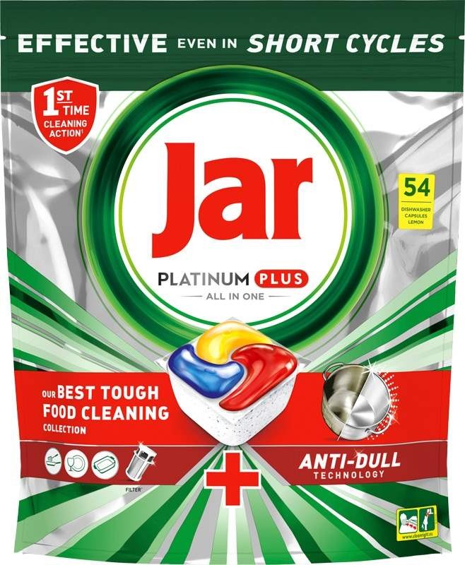 Jar Platinum Plus tablety do myčky 54 ks