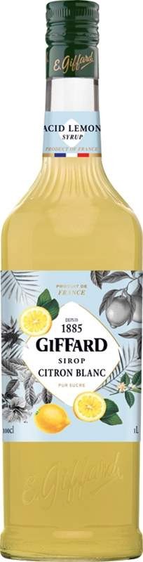 Giffard sirup Citron Blanc 1l