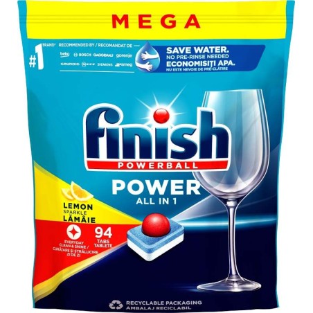 Finish Power All in One Lemon 94ks