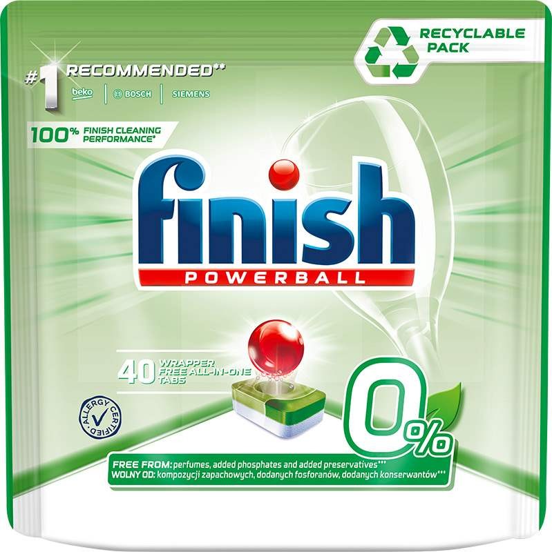 Finish Eco 0% All in One 40ks