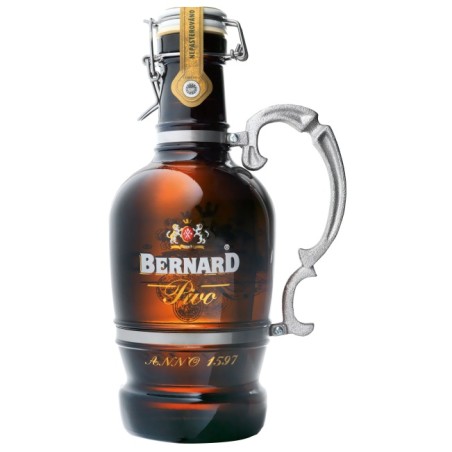 Bernard 12 nefiltrovaný světlý ležák 2l - džbánek