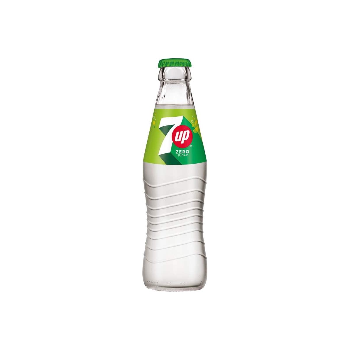 7UP ZERO 0,25l sklo