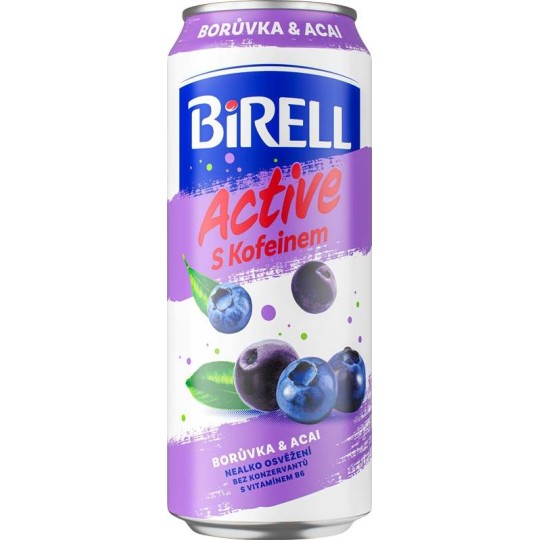 Birell Active Borůvka & acai 0,5l - plech