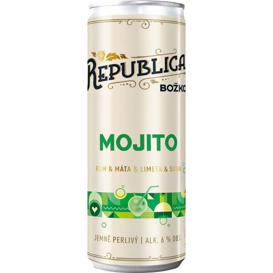 Republica Mojito 0,25l - plech