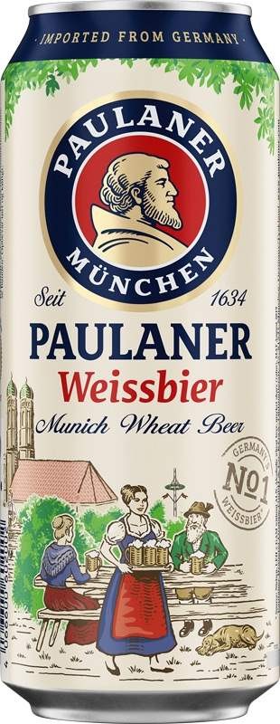 Paulaner Weissbier 0,5l - plech