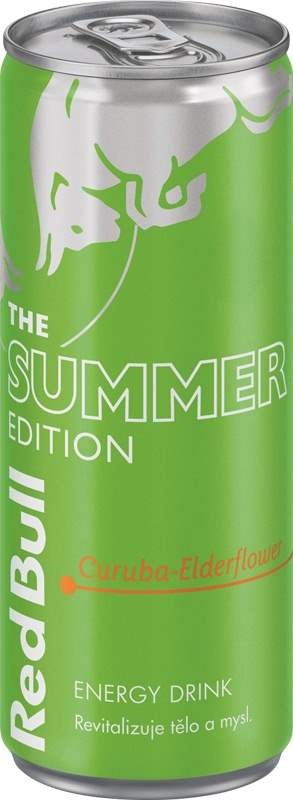 Red Bull Summer Edition Curuba-Elderflower 0,25l plech