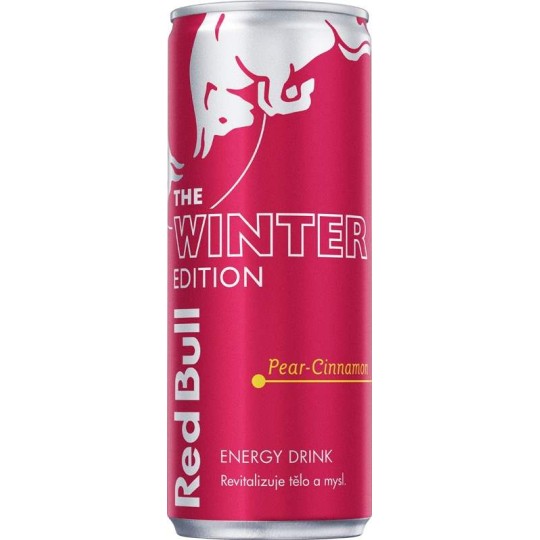 Red Bull Winter edition Pear-Cinnamon 0,25l plech