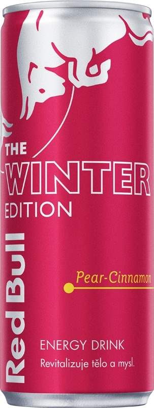 Red Bull Winter edition Pear-Cinnamon 0,25l plech