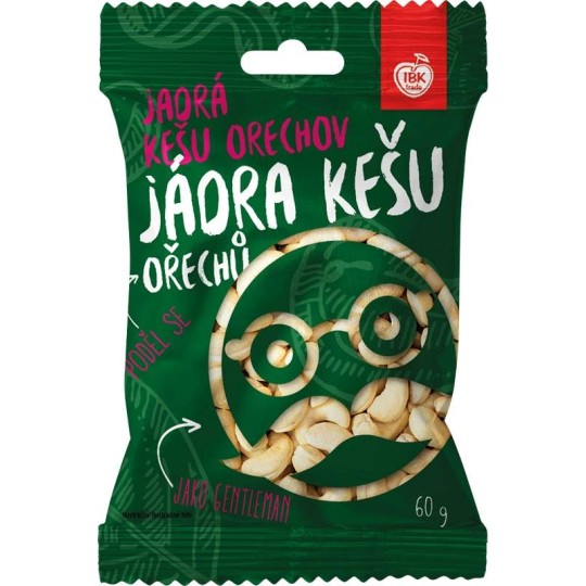 Kešu ořechy jádra 60g - IBK