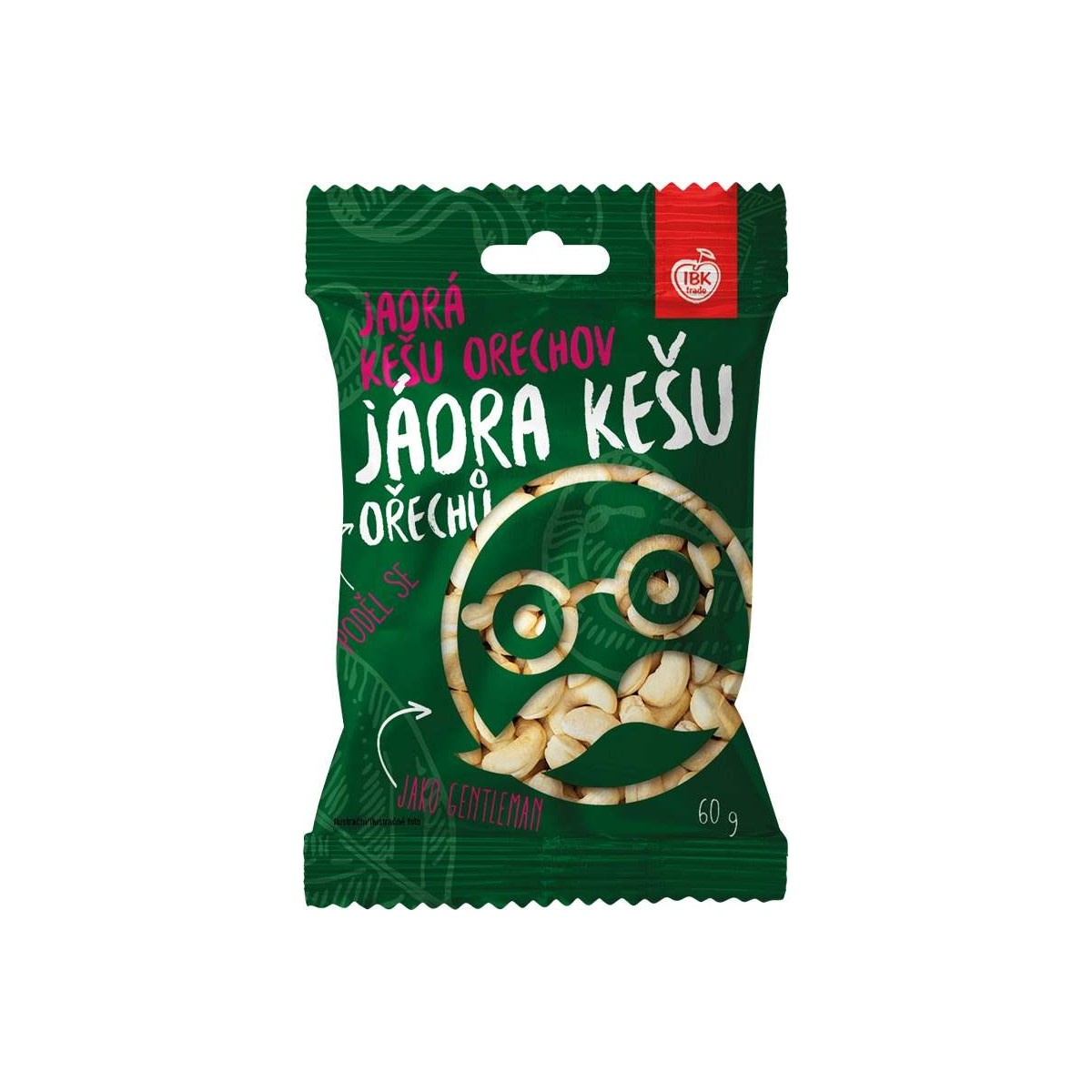 Kešu ořechy jádra 60g - IBK