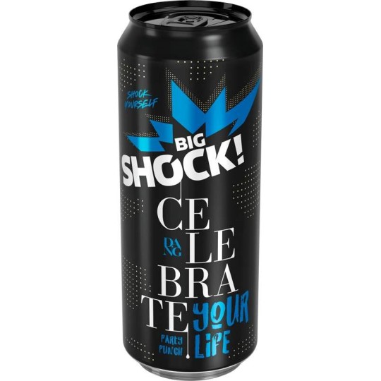 Big Shock! Party punch 0,5l plech