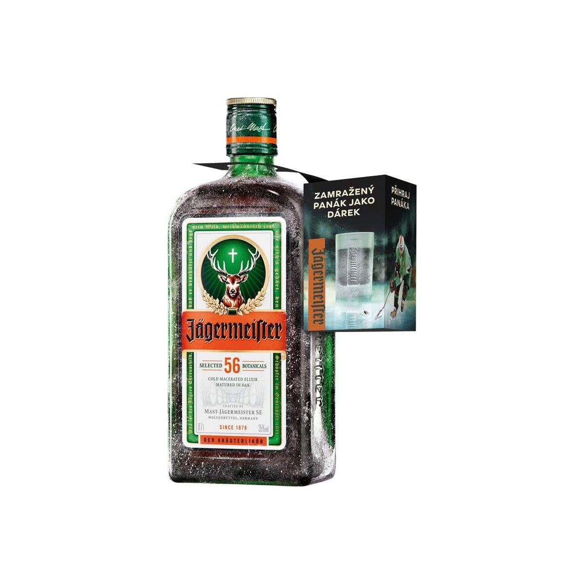 Jägermeister 0,7l + panák