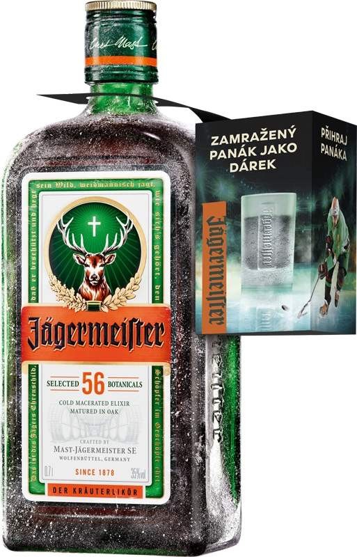 Jägermeister 0,7l + panák