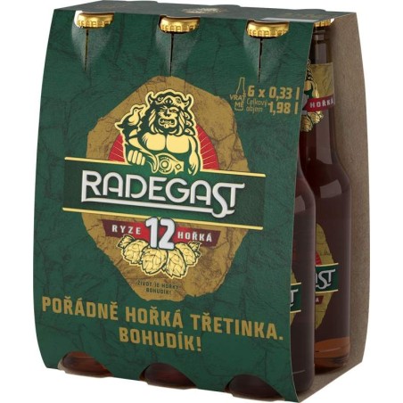 Radegast Ryze hořká 12 multipack 6x0,33l - sklo