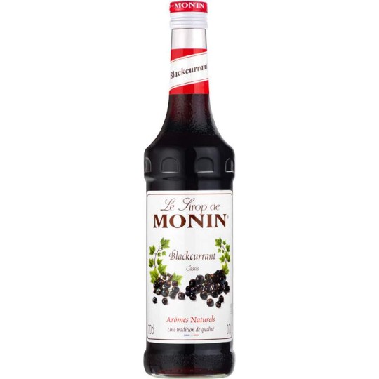 Monin Cassis - sirup z černého rybízu 0,7l